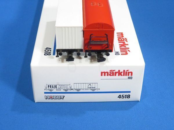 ●箱付 メルクリン 4518 トイザらス コンテナ 冷蔵 貨車 HOゲージ 貨物列車 Marklin 鉄道模型 ジオラマ 海外 外国 1_画像4