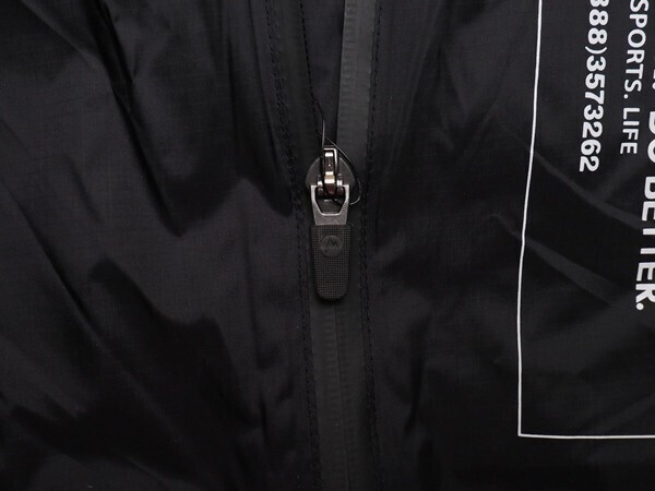 新品正規16900円 Marmot マーモット 海外限定 リップストップ 防虫 Clover ジャケット メンズ105(XL)ブラック(BK) 直営店購入 JKM0001の画像6