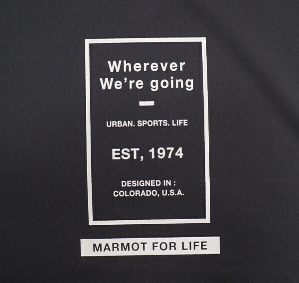 新品正規 Marmot マーモット 海外限定 吸汗速乾 UVカット Peter Round 半袖 Tシャツ100(L)チャコール(CH) 直営店購入 TSM0009_画像4