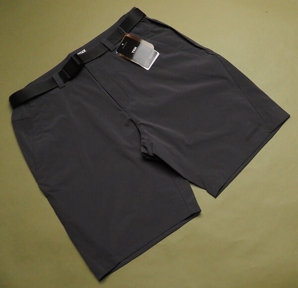  new goods regular Marmot Marmot abroad limitation Balford 5 belt attaching nylon tough ta short pants men's W81 charcoal (CH) company store buy HPM0002