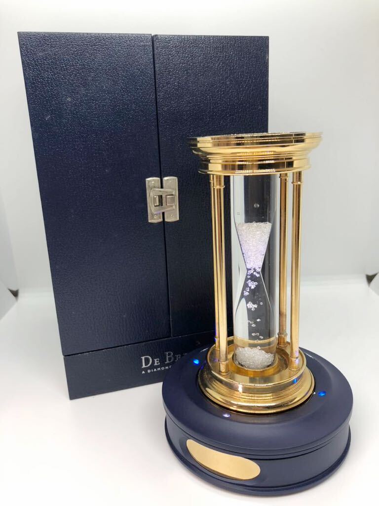 1 jpy De Beers De Beers diamond Hour glass sandglass Japan limitation 2000 piece electrification has confirmed 