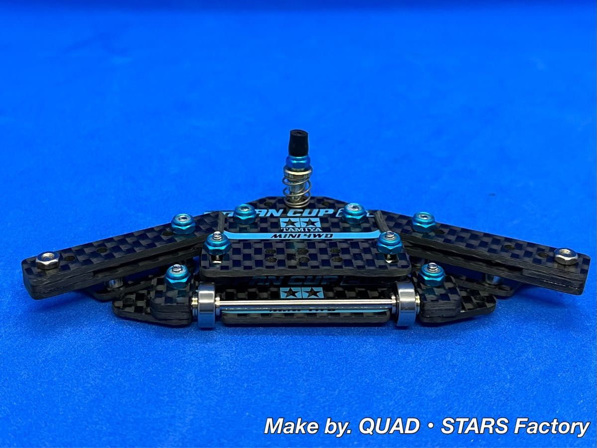 ミニ四駆・MSシャーシ専用】1軸リヤアンカー+ローラーアンダー ミニ四駆・MSシャーシ専用】1軸リヤアンカー+ローラーアンダー