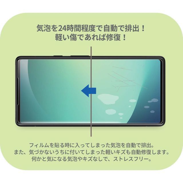 OPPO Reno9 A ハイドロゲルフィルム×2枚セット●の画像3