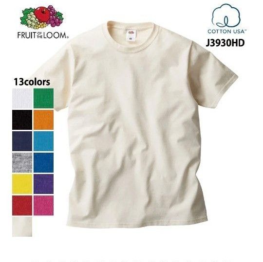 新品　4.8oz ベーシック ジャパンスペック 無地Tシャツ　FRUIT OF THE LOOM　フルーツ・オブ・ザ・ルーム