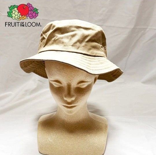 新品　FRUIT OF THE LOOM Cotton Twill Bucket Hat 14786100 フルーツオブザルーム 