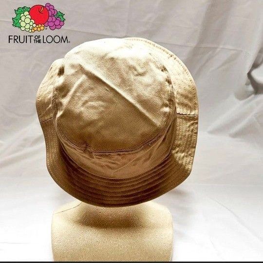 新品　FRUIT OF THE LOOM Cotton Twill Bucket Hat 14786100 フルーツオブザルーム 