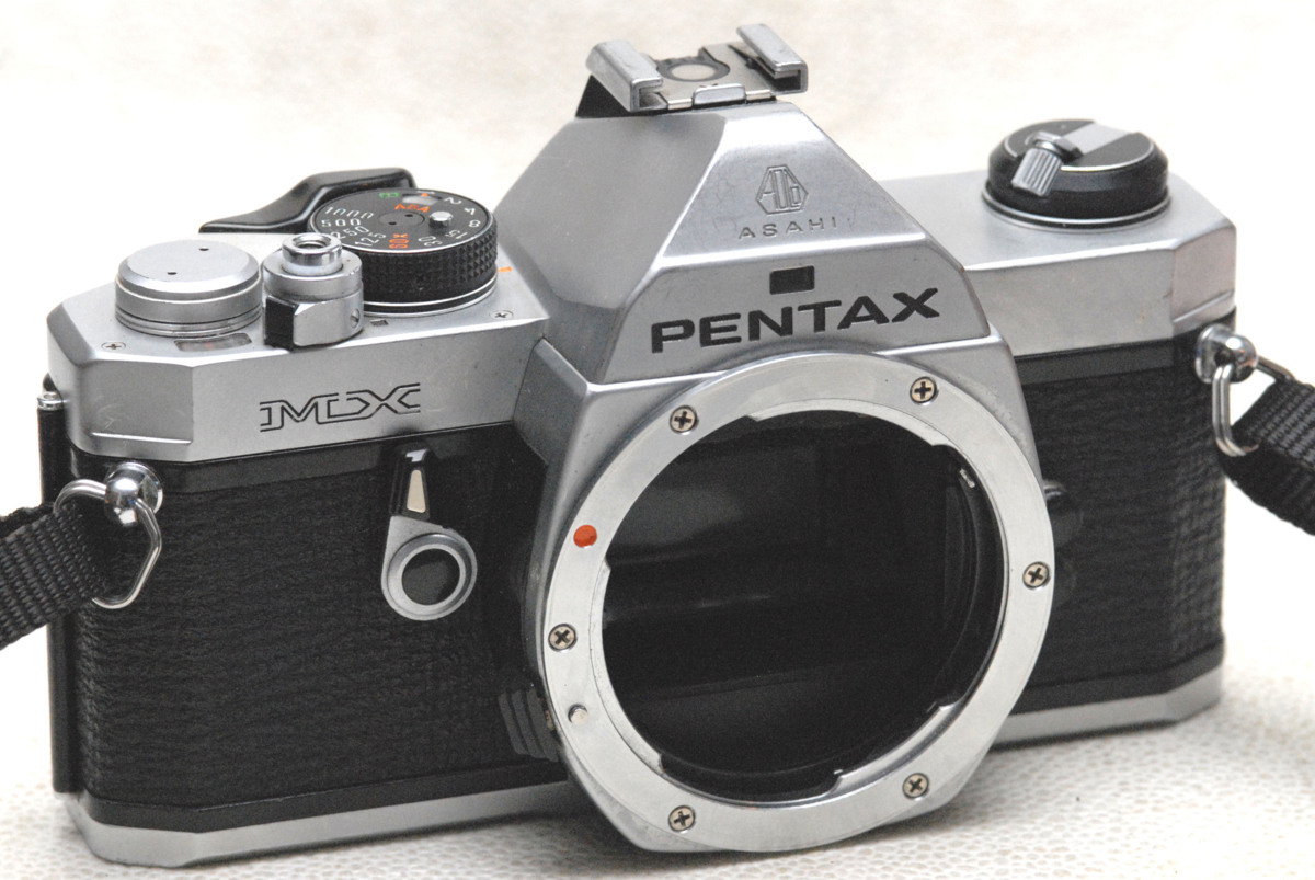 PENTAX ペンタックス 人気の高級一眼レフカメラ MX ボディ 希少な作動品 （腐食無し）の画像1