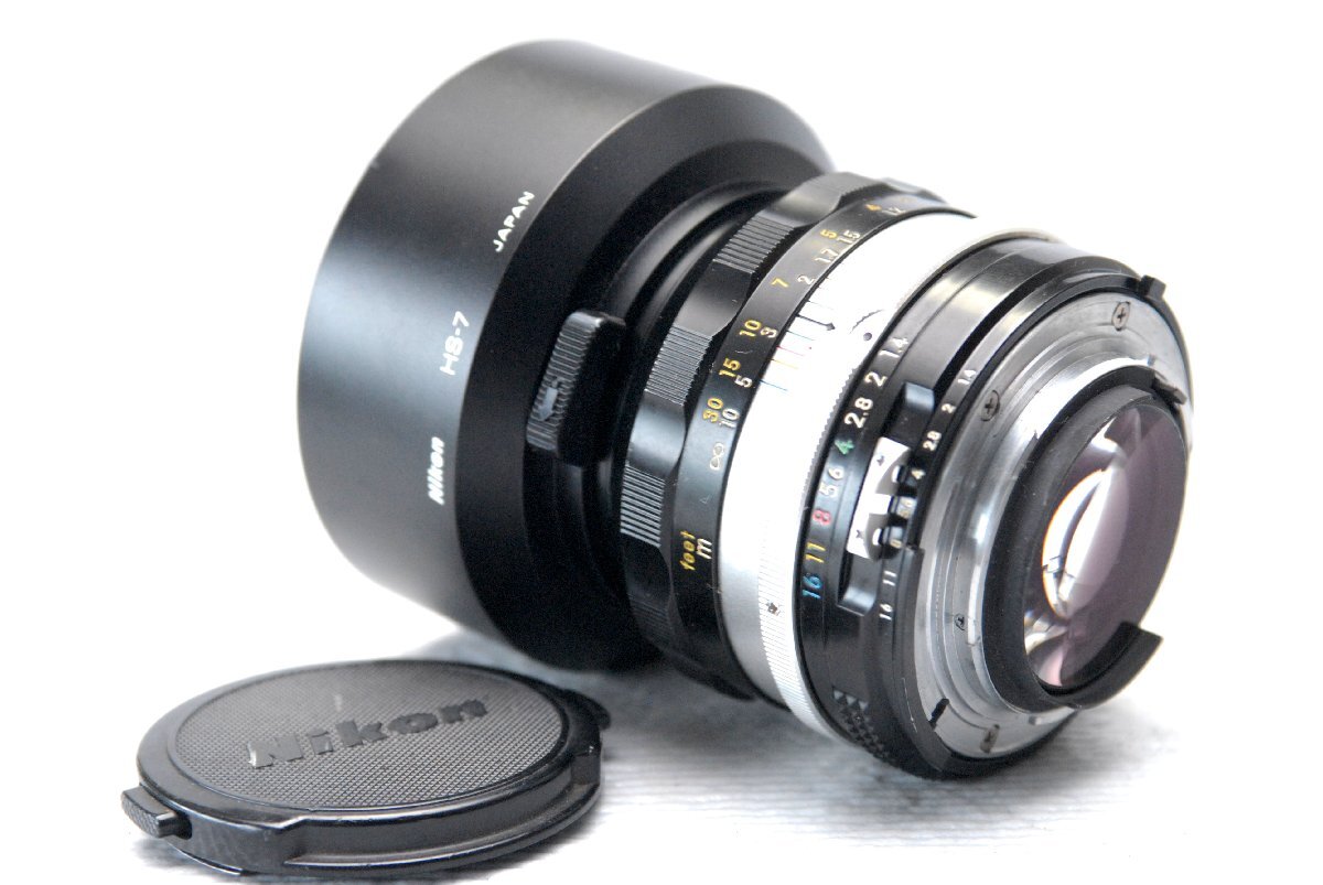Nikon ニコン 純正 NIKKOR-S.C 50mm MF 高級単焦点レンズ 1:1.4 (Ai) 超希少・作動品_画像2