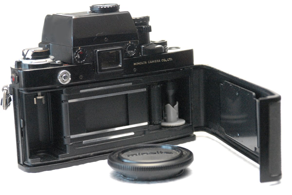 MINOLTA ミノルタ 最高峰 昔の高級一眼レフカメラ X-1ボディ 超希少・作動品　_画像6