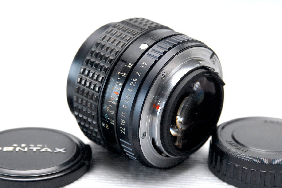 （超レア品）PENTAX ペンタックス 純正 50mm 高級単焦点レンズ 1:1.2 超希少な作動品_画像2