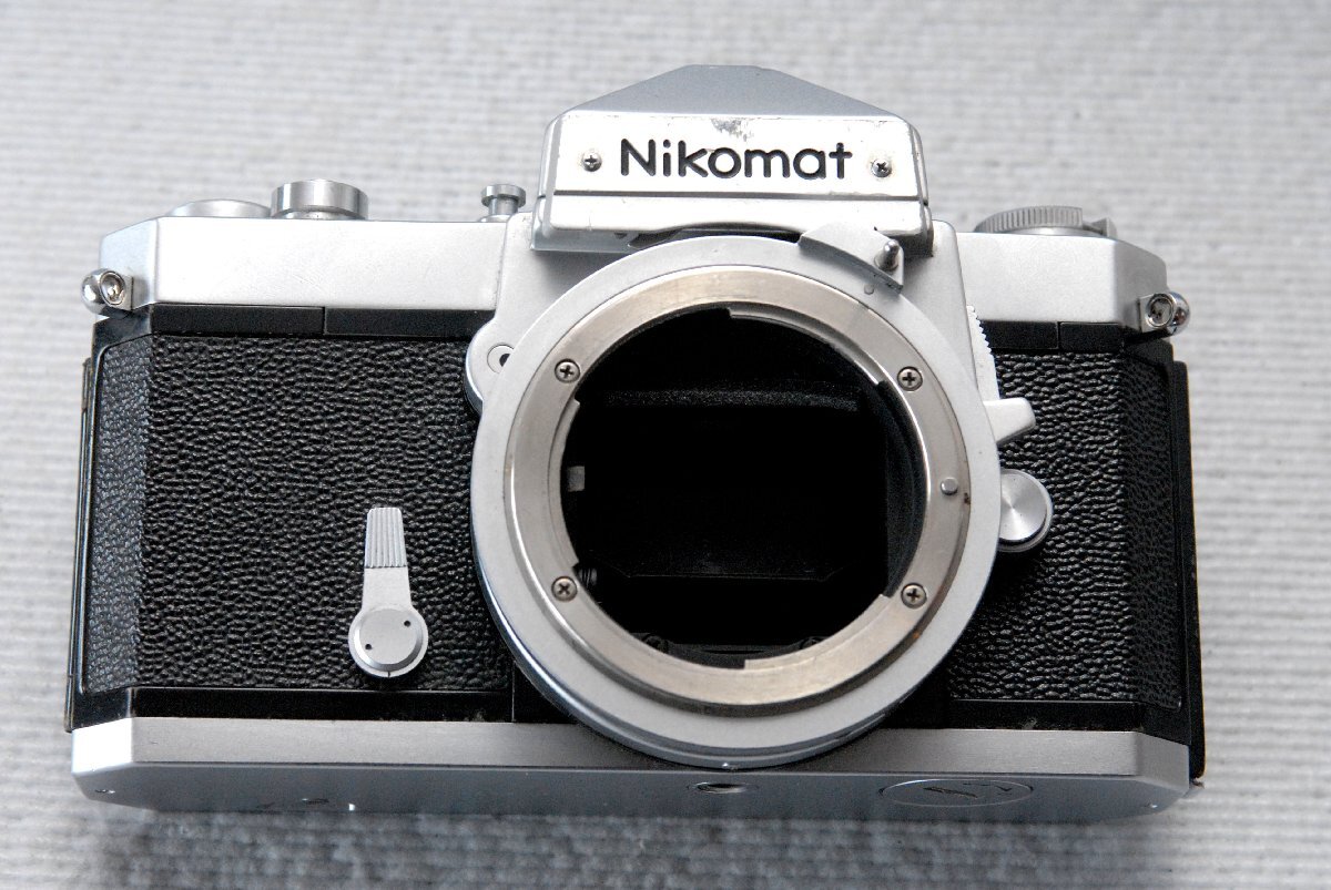 Nikon ニコン Nikomat 昔の高級一眼レフカメラ FT-Nボディ 希少な作動品（腐食なし）_画像2