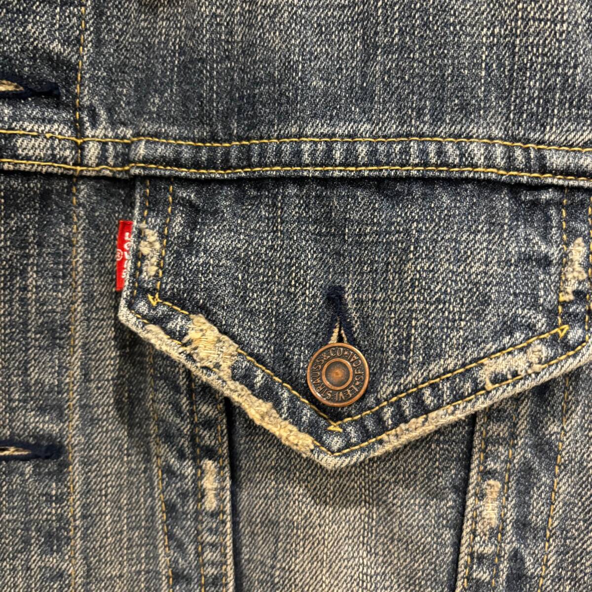 Levi's トラッカージャケット Mサイズ 70599 デニム Gジャン インディゴ リーバイス _画像4