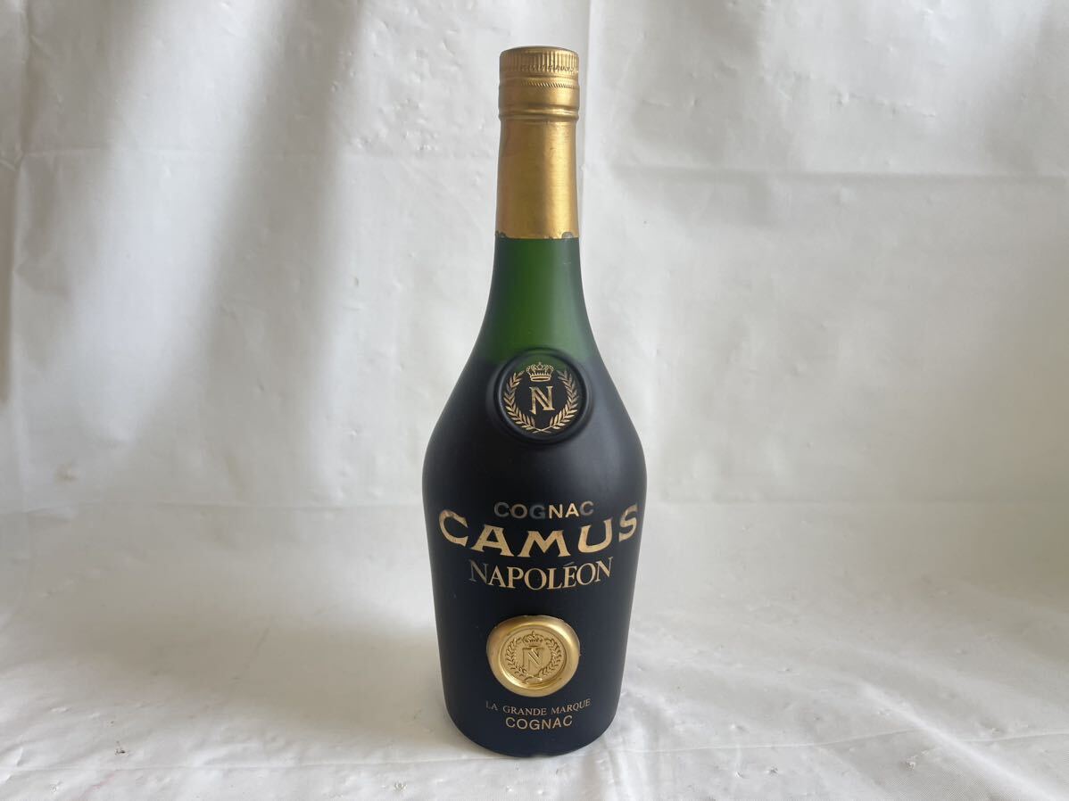 SM0605-21I CAMUS NAPOLEON COGNAC 700ml 40% カミュ ナポレオン コニャック ブランデー 古酒_画像2