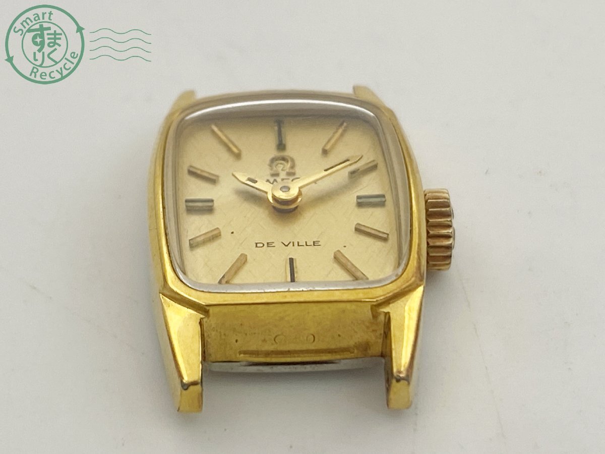 2405600108 ▽ OMEGA オメガ DE VILLE デビル MD 511.268 Cal.485 レディース腕時計 手巻き式 ゴールド フェイスのみ ジャンク品の画像2