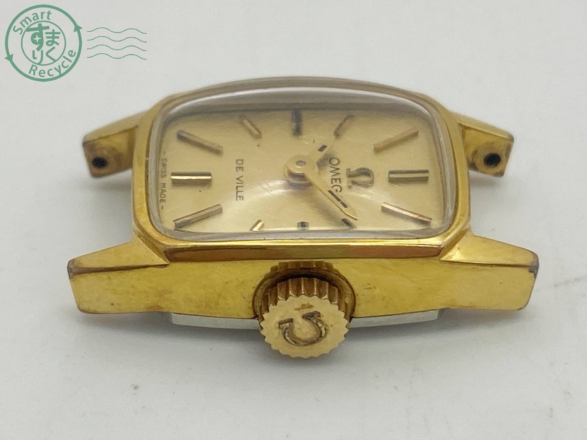 2405600108 ▽ OMEGA オメガ DE VILLE デビル MD 511.268 Cal.485 レディース腕時計 手巻き式 ゴールド フェイスのみ ジャンク品の画像4