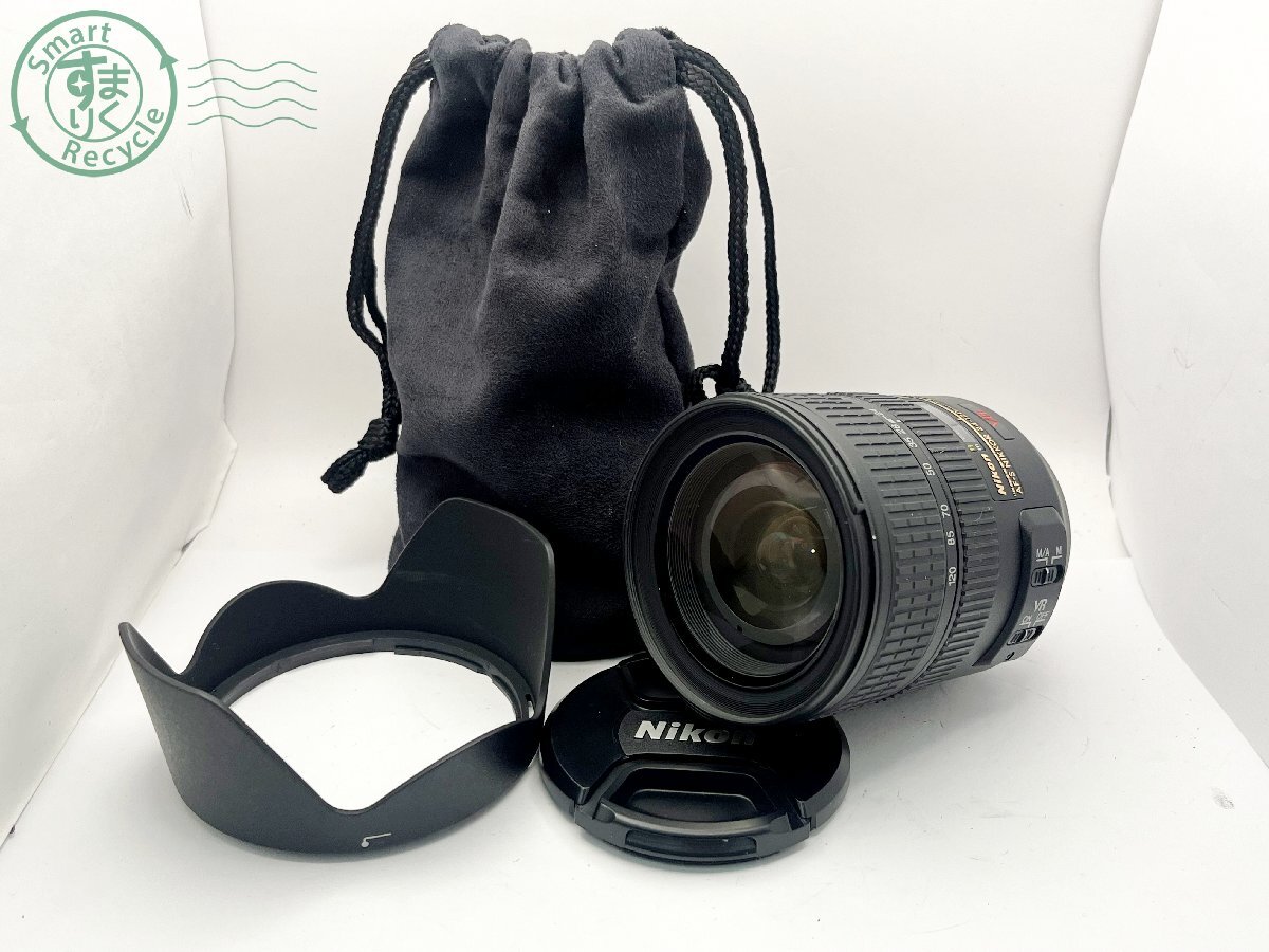 2405600387 ■ Nikon ニコン 一眼レフカメラ用レンズ AF-S NIKKOR 24-120㎜ 1:3.5-5.6G キャップ・ケース付き カメラの画像1