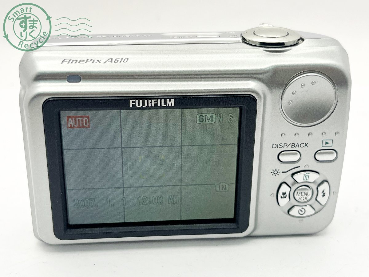 2405600465 ■ FUJIFILM 富士フイルム FinePix A610 デジタルカメラ 単三電池駆動 通電確認済み カメラの画像2