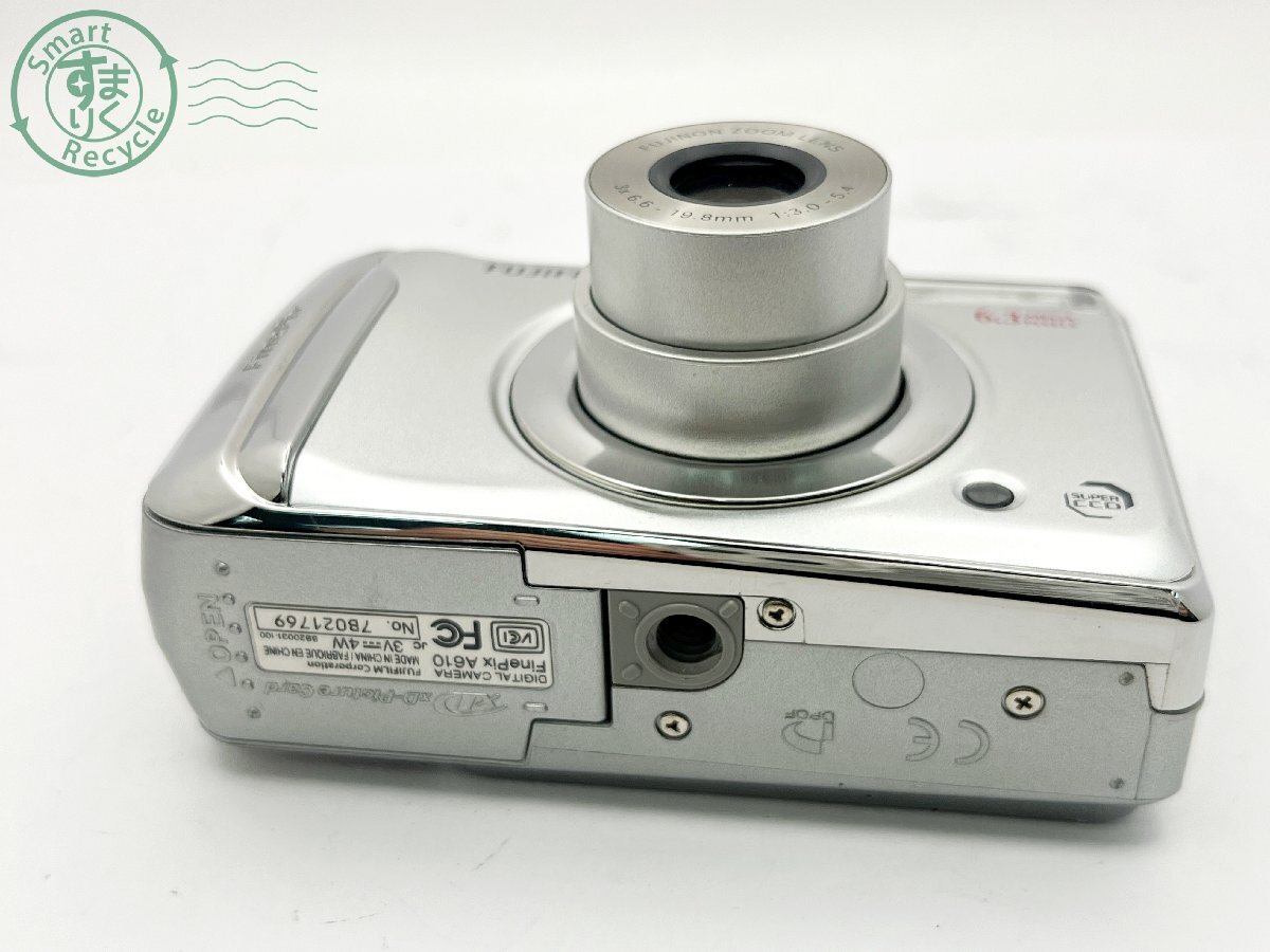 2405600465 ■ FUJIFILM 富士フイルム FinePix A610 デジタルカメラ 単三電池駆動 通電確認済み カメラの画像4