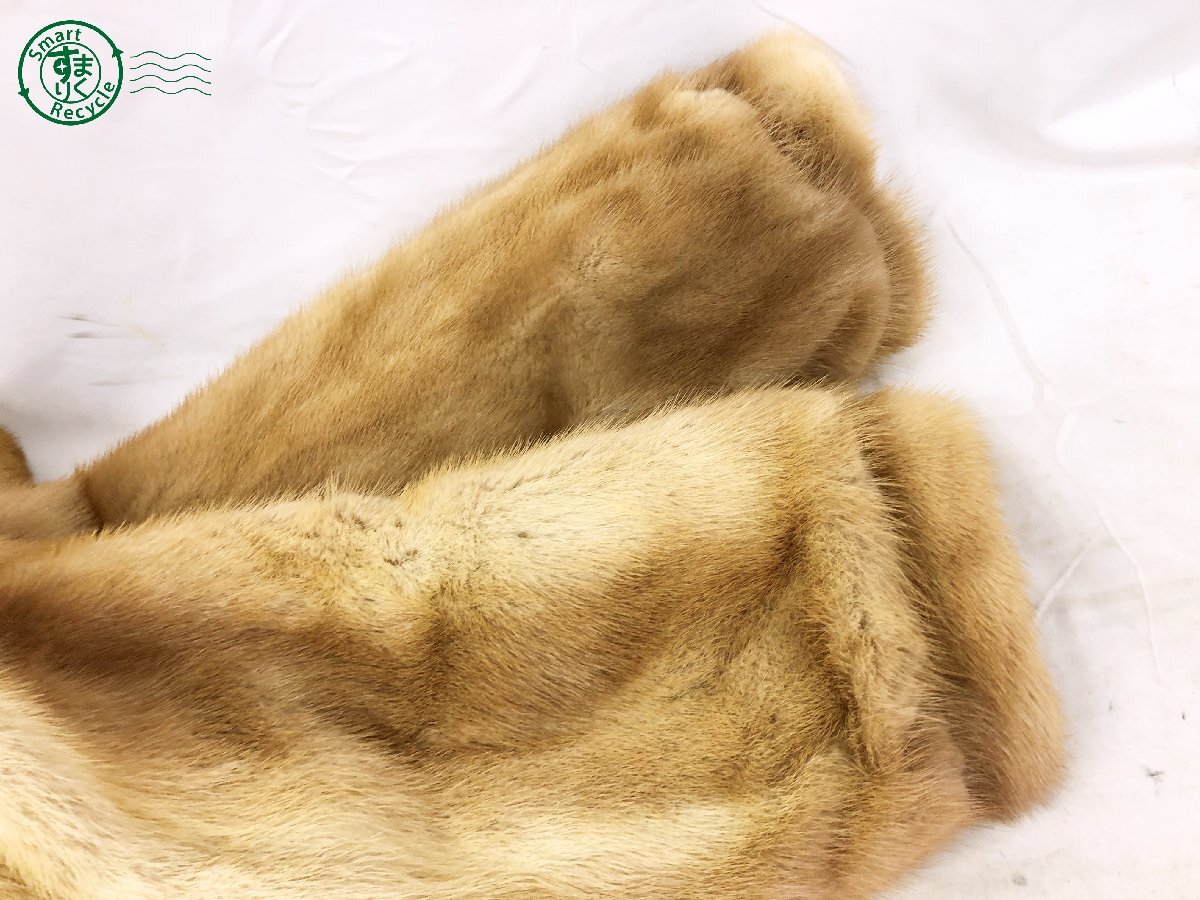 2405600611 ▽ SAGA MINK サガミンク 毛皮コート ブラック系 サイズ 13 冬物 衣類 レディース ヴィンテージ 古着 中古の画像5