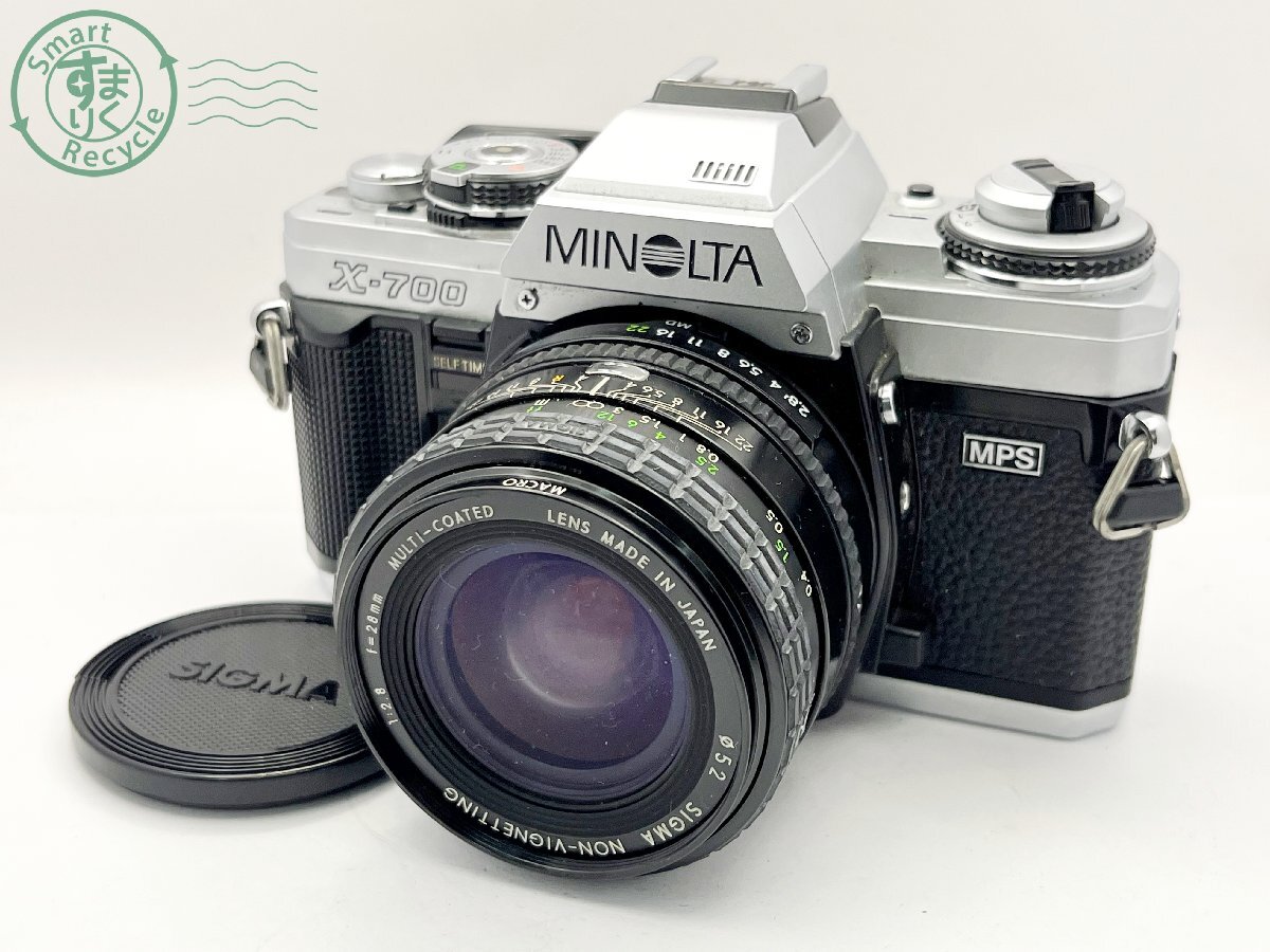 2405600753 ■ Minolta ミノルタ X-700 一眼レフフィルムカメラ SIGMA NON-VIGNETTING f=28㎜ 通電不可 カメラの画像1