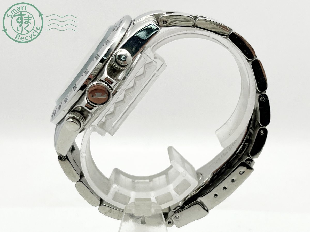 2405601621 # TECHNOS Tecnos TGM615 quartz wristwatch black face chronograph men's watch 
