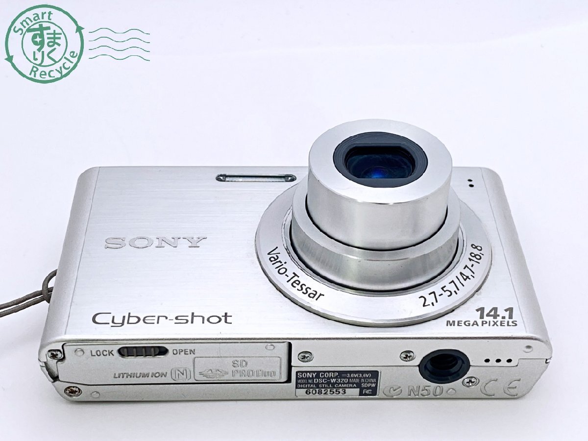 2405601920　●SONY Cyber-Shot DSC-W320 ソニー サイバーショット デジタルカメラ デジカメ 通電確認済み 中古_画像4