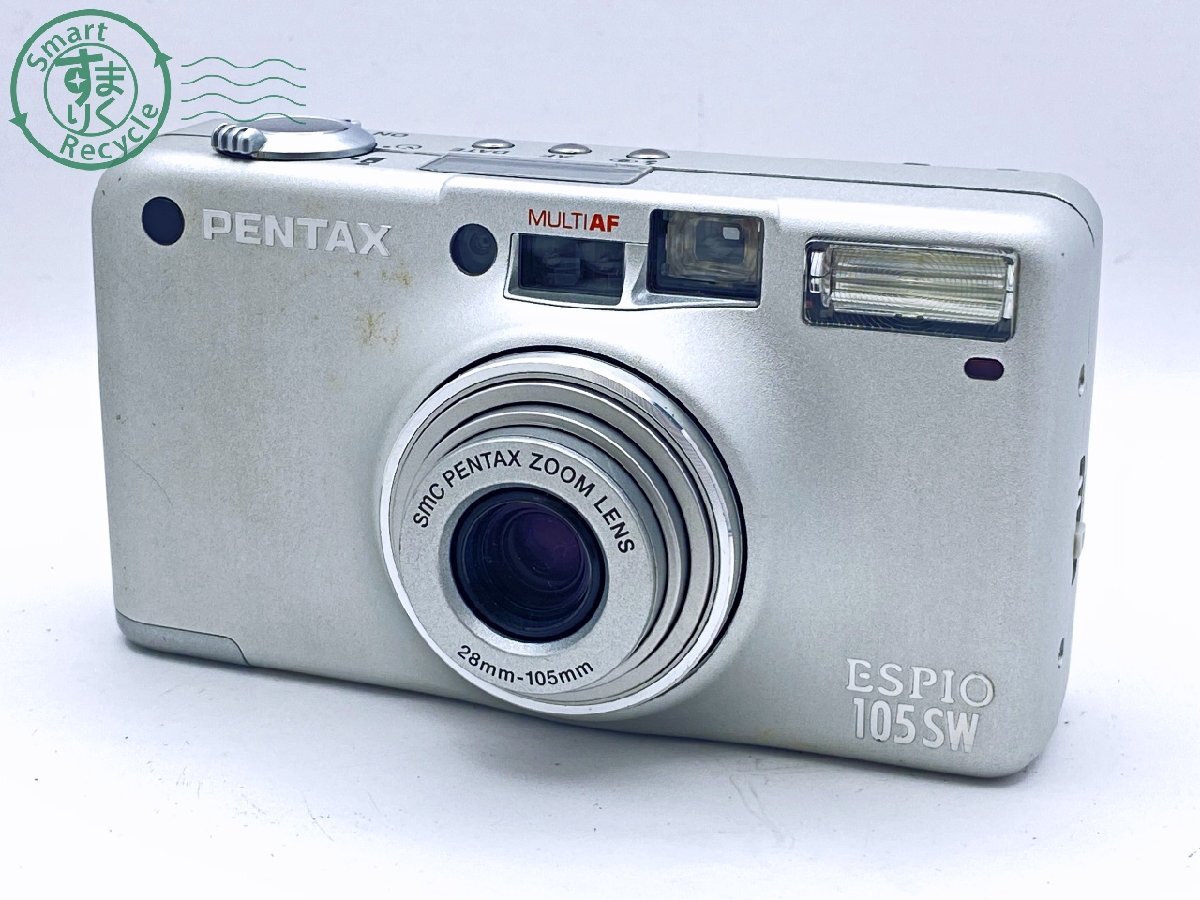 2405602172　●PENTAX ESPIO 105SW ペンタックス エスピオ フィルムカメラ コンパクトカメラ 通電確認済み 中古_画像1