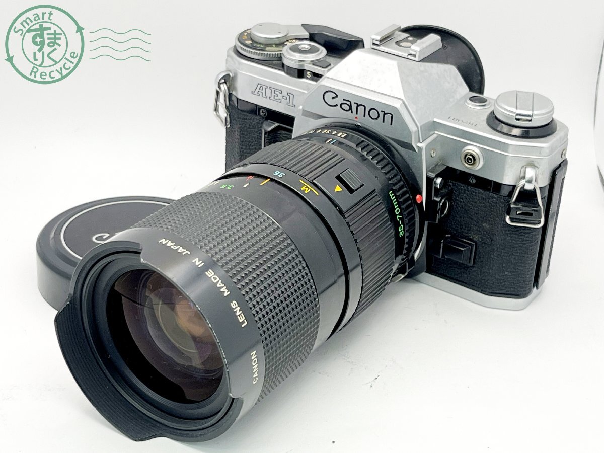 2405602146　■ Canon キヤノン AE-1 一眼レフフィルムカメラ CANON ZOOM LENS FD 35-70㎜ 1:2.8-3.5 訳アリ カメラ_画像1