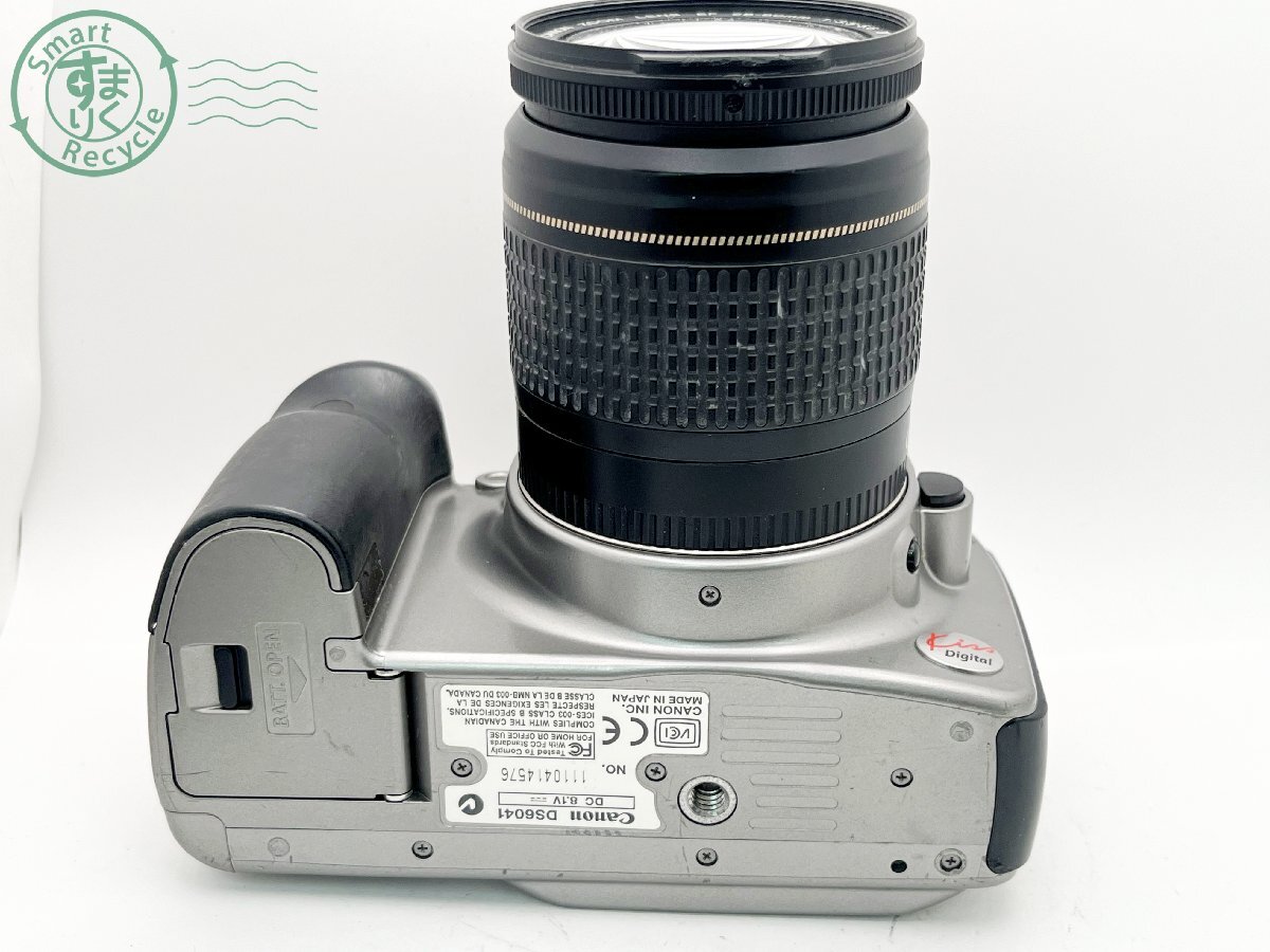2405602434　■ Canon キヤノン EOS Kiss Digital 一眼レフデジタルカメラ CANON ZOOM LENS EF 28-80㎜ 1:3.5-5.6 Ⅳ バッテリー付き_画像4