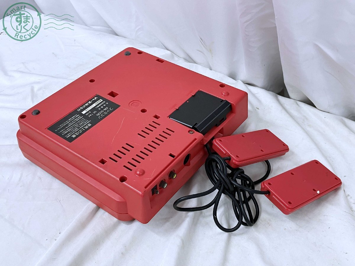 2405602492 * SHARP TWIN FAMICOM AN-500R sharp twin Famicom красный красный Junk retro игра 