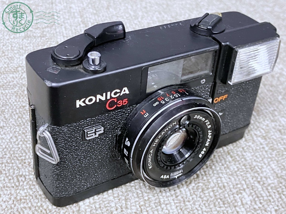 2405602547　★ KONICA コニカ C35 6点 まとめ売り C35 AF2 EF MFD フィルムカメラ コンパクトカメラ レンジファインダー 同梱不可_画像7