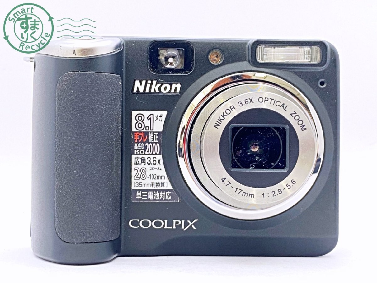 2405602722　●Nikon COOLPIX P50 ニコン クールピクス デジタルカメラ デジカメ 通電確認済み 中古_画像2
