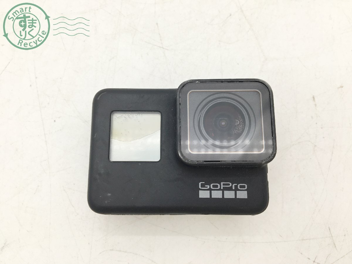 2405602606　＊ Gopro ゴープロ BLACK 7 アクションカメラ ブラック 黒 ウェアラブルカメラ アクセサリ 中古 ジャンク_画像2