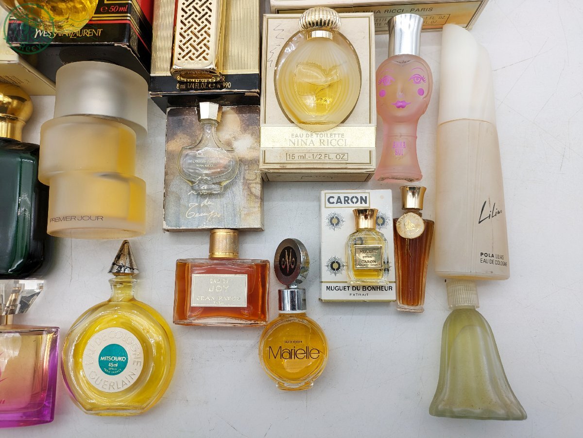 2405602247 * perfume set sale 28 point Chanel Guerlain mitsuko Yves Saint-Laurent Nina Ricci other fragrance brand puff .-m used 