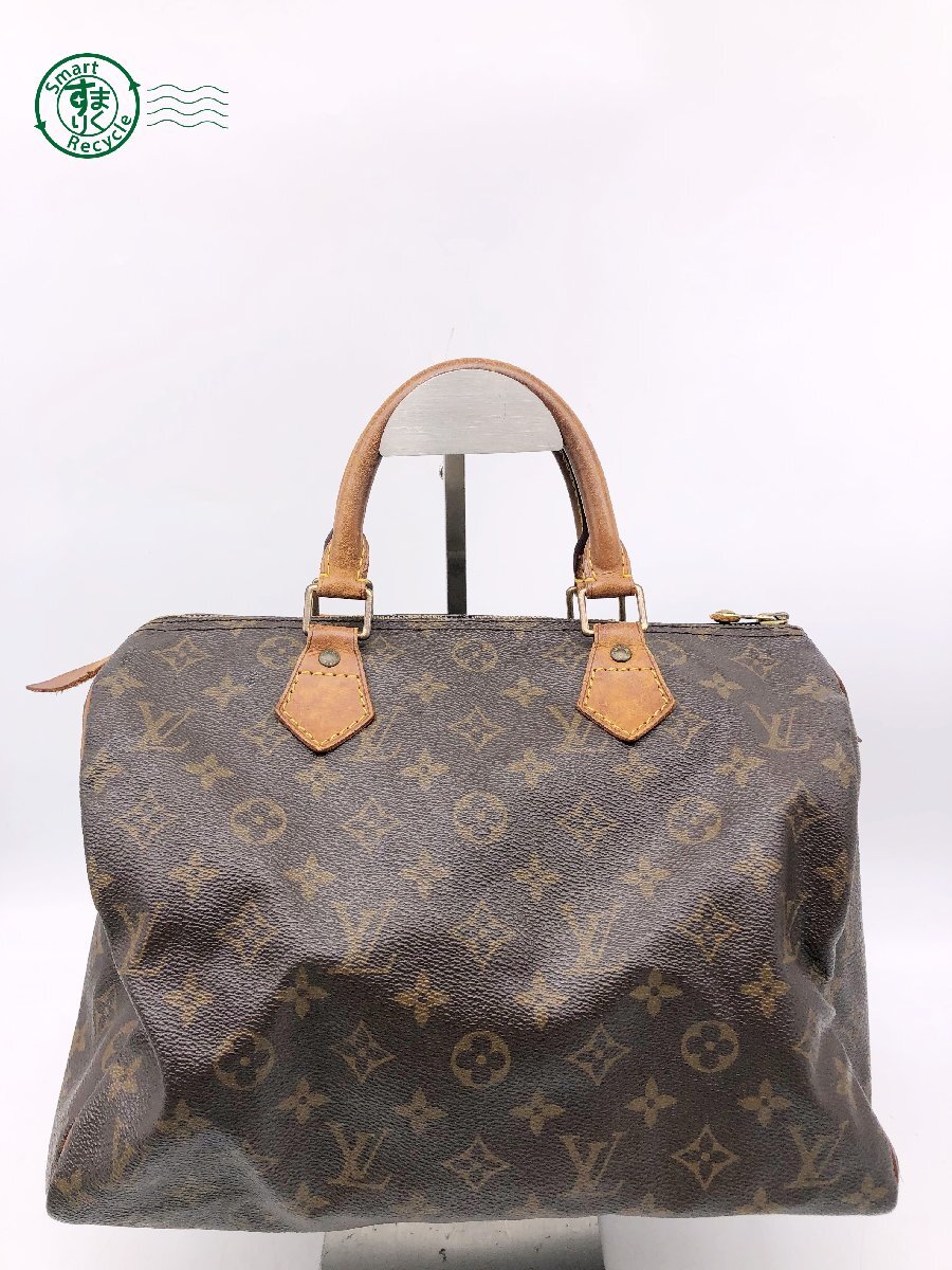 2405601839　 ▽ ルイヴィトン LOUIS VUITTON モノグラム スピーディ30 M41526 SP0974 ハンドバッグ ボストンバッグ ジャンク 中古_画像2