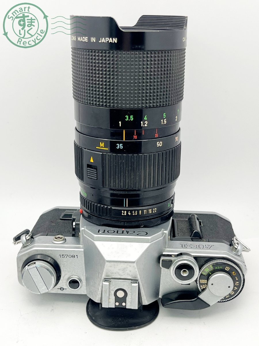 2405602146　■ Canon キヤノン AE-1 一眼レフフィルムカメラ CANON ZOOM LENS FD 35-70㎜ 1:2.8-3.5 訳アリ カメラ_画像3