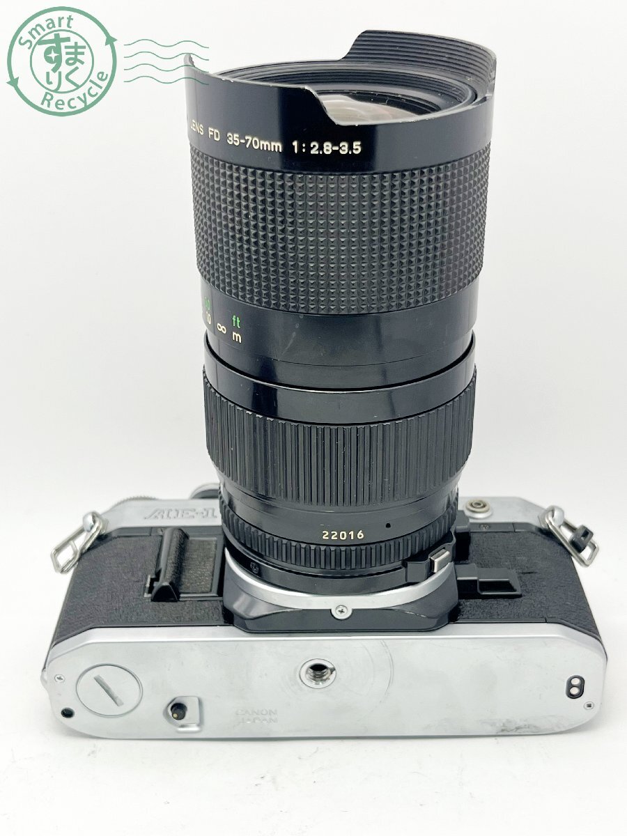 2405602146　■ Canon キヤノン AE-1 一眼レフフィルムカメラ CANON ZOOM LENS FD 35-70㎜ 1:2.8-3.5 訳アリ カメラ_画像4