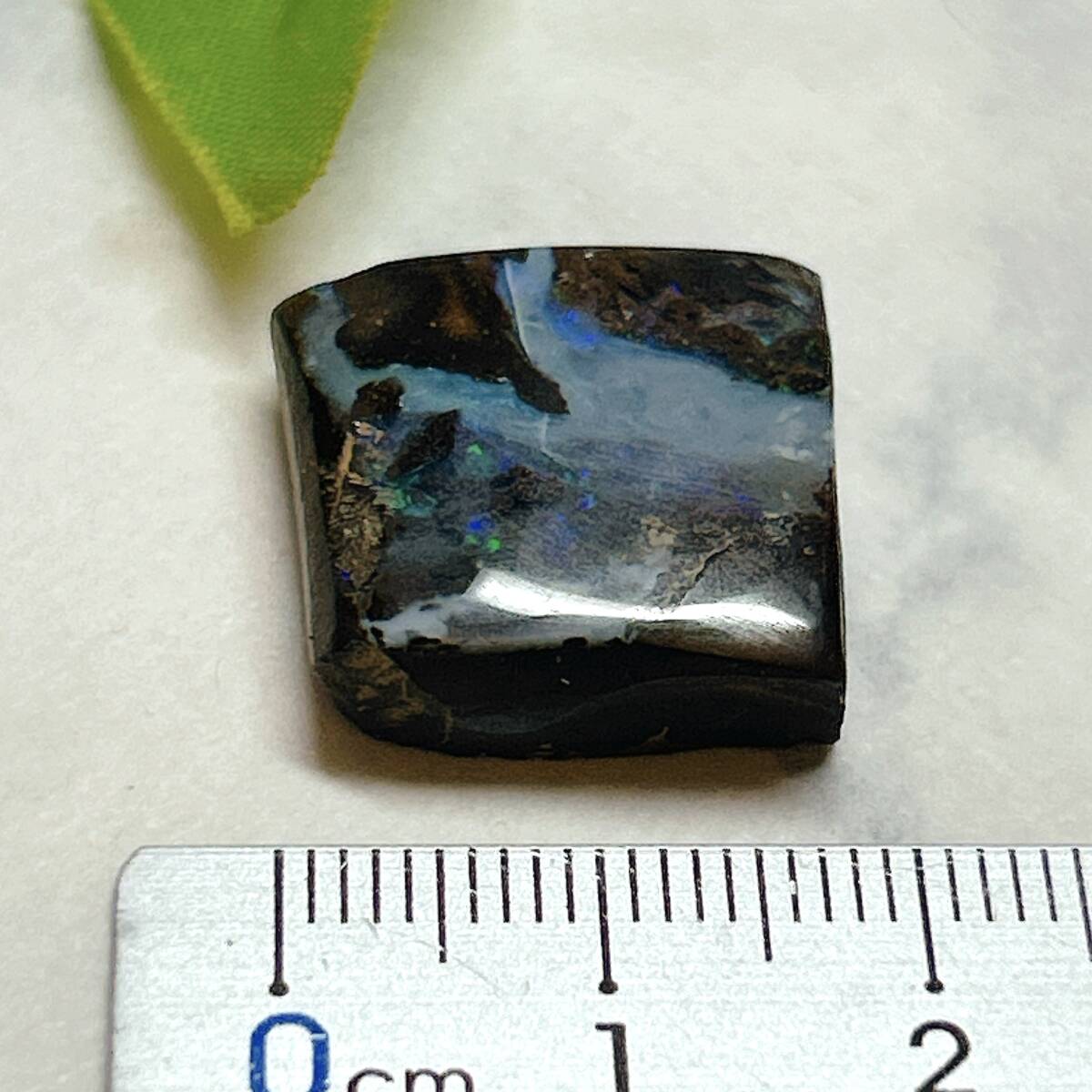 【E9387】ボルダーオパール 27.0ct オパール オーストラリア産 天然石 鉱物 原石 パワーストーン_画像7