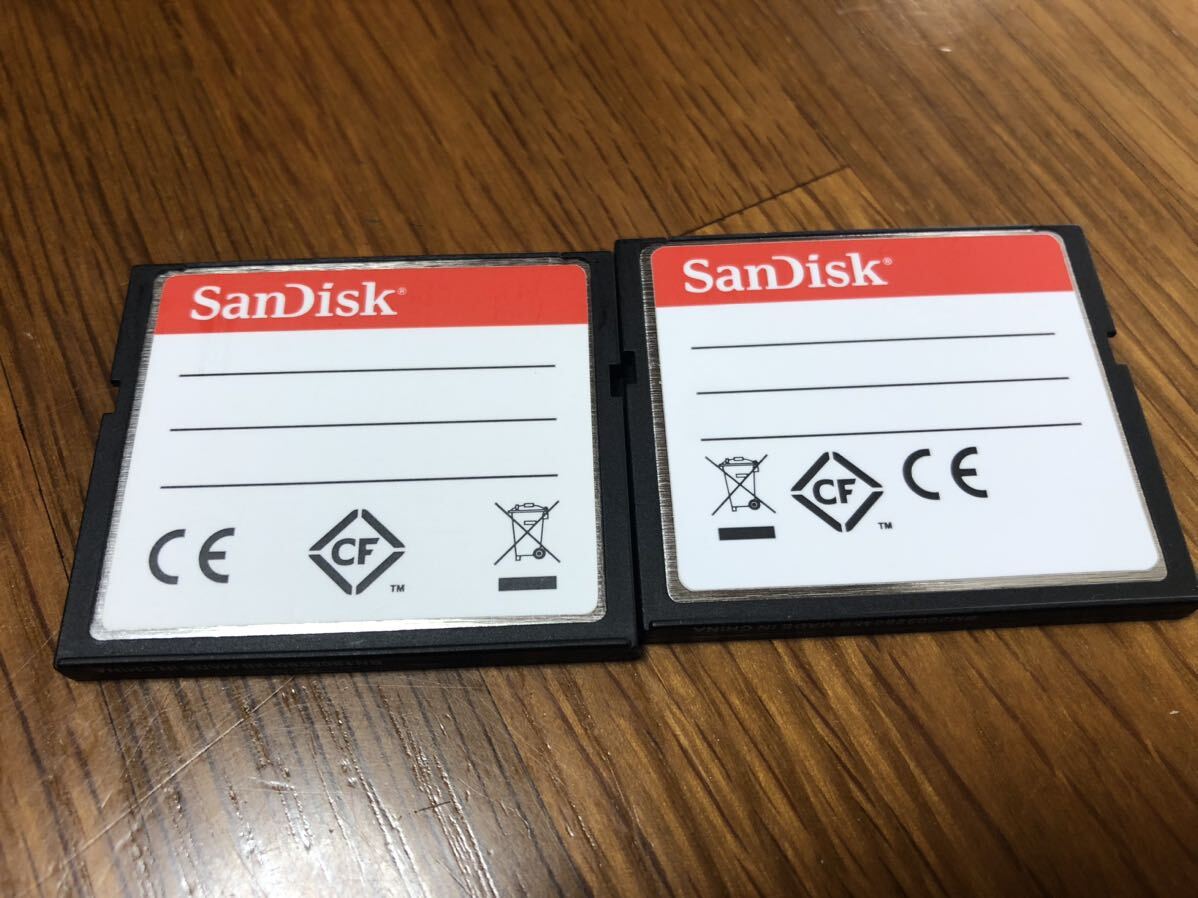 SanDisk CFカード 32GB、64GBセット サンディスク コンパクトフラッシュ ケース付きの画像3