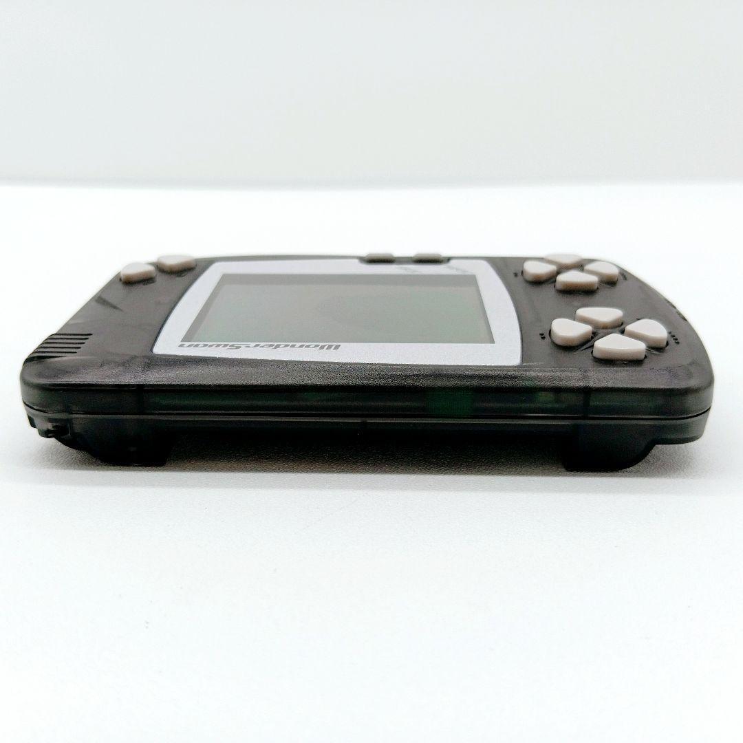 【希少】ワンダースワン wsc-001 スケルトンブラック 訳あり特価 レトロ Wonderswan ジャンク 1円 1スタ 中古 液晶_画像7