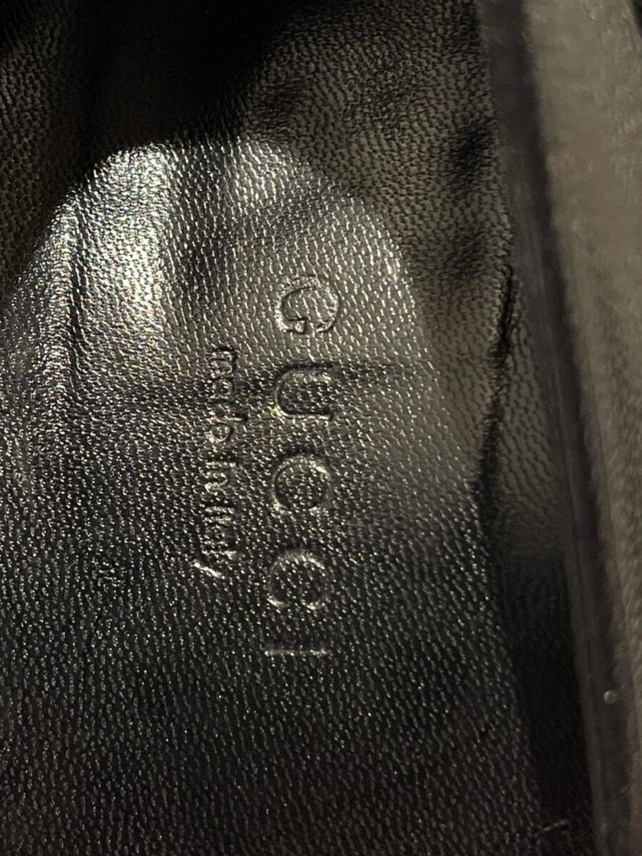 【婚活ハイヒール】グッチ ホースビット ローファー 革靴 ハイヒール ブラック 23cmの画像8