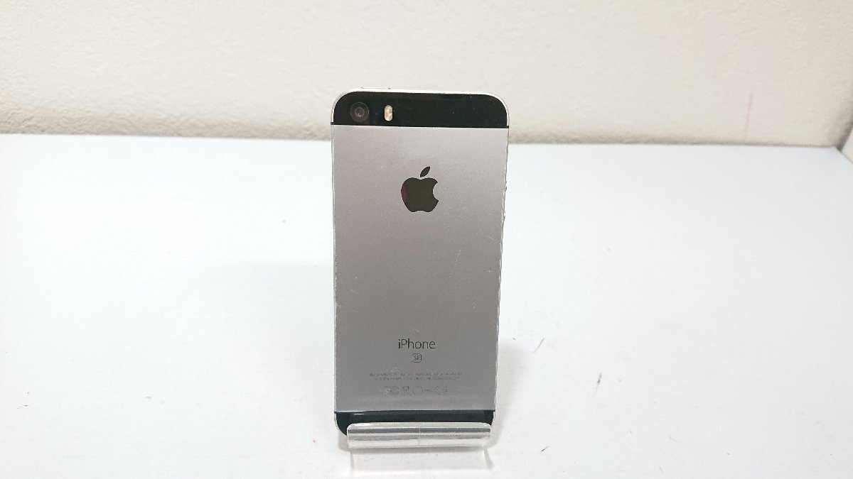 1円～ 【中古】IPhoneSE アイフォンSE 16GB シルバー 現状品⑦ キングラム（イ）の画像5