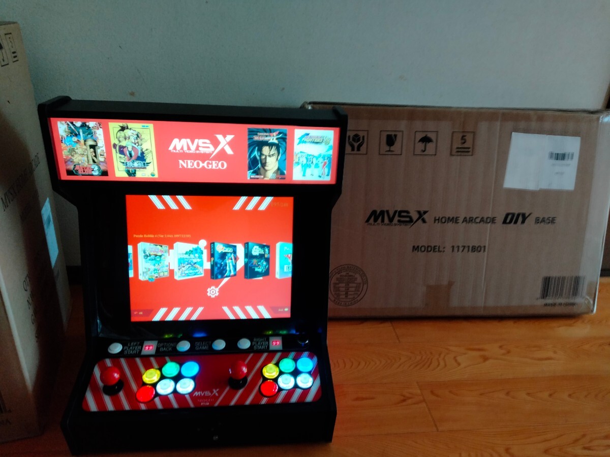 Yahoo!オークション - MVSX セイミツカスタム新品本体 + ホーム Yahoo!オークション - MVSX セイミツカスタム新品本体 + ホーム