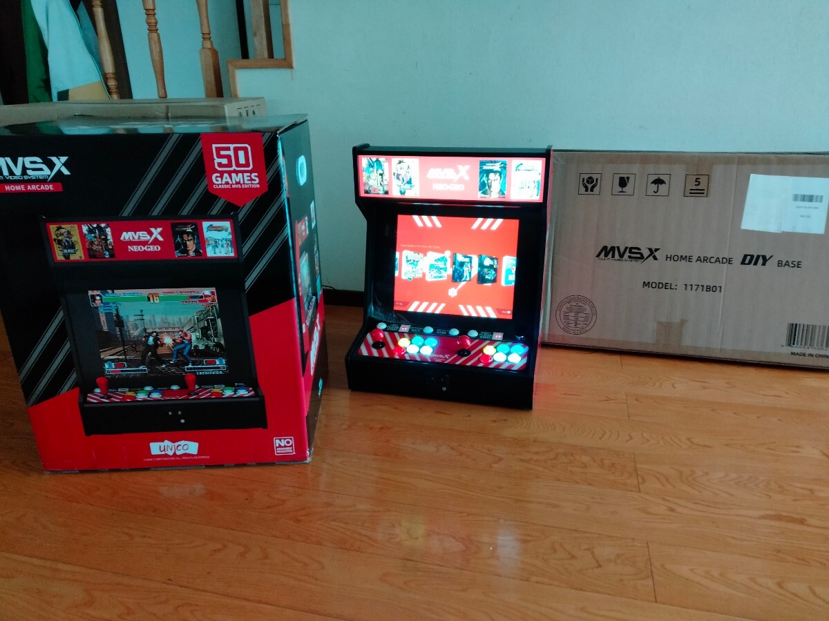 Yahoo!オークション - MVSX セイミツカスタム新品本体 + ホーム Yahoo!オークション - MVSX セイミツカスタム新品本体 + ホーム