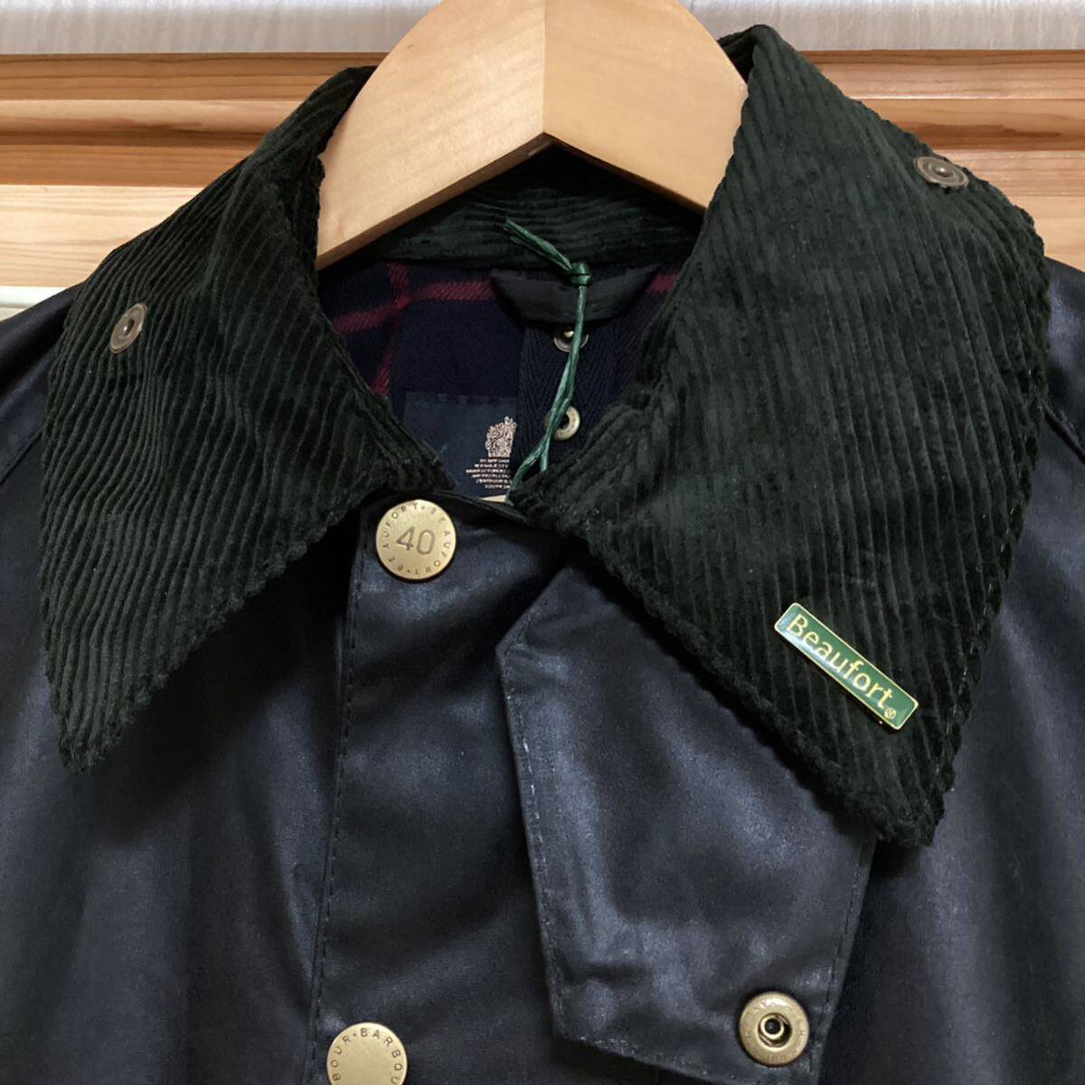 【新品】Barbour(バブアー)40周年記念限定Beaufort(ビューフォート)＊Sage(セージ)＊38(日本ML程)＊英国製＊MWX2254＊クラシック＊ワックス_画像9