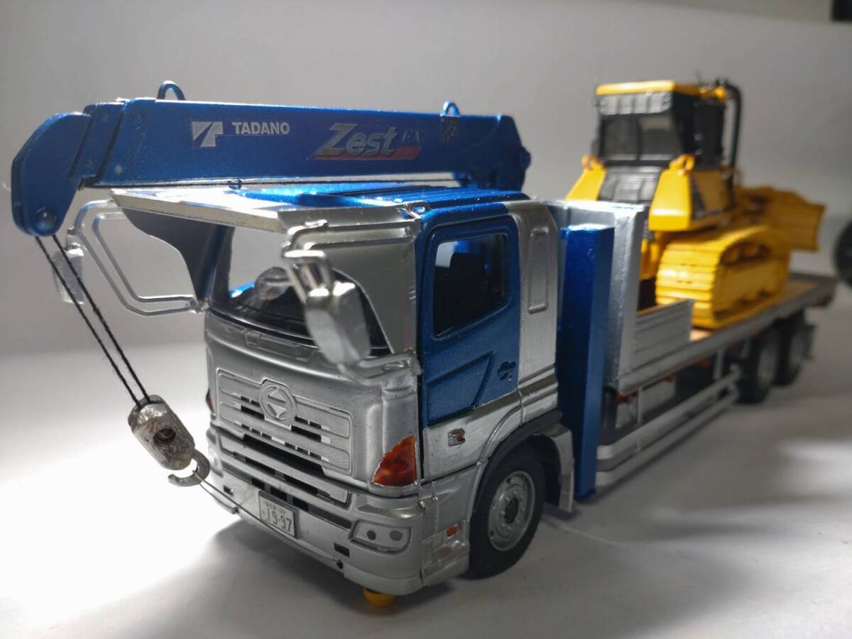 1/43日野10トン、カーゴクレーン付き回送車 - 建設車両、作業車 1/43日野10トン、カーゴクレーン付き回送車 - 建設車両、作業車