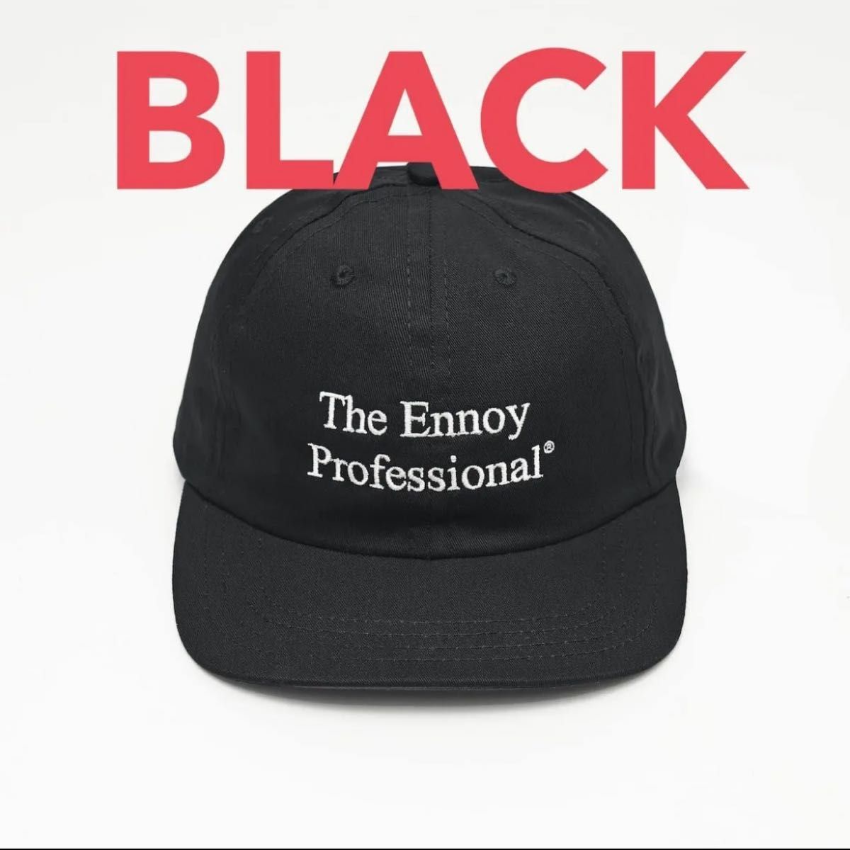 Ennoy Cotton Cap Black  エンノイ　スタイリスト私物