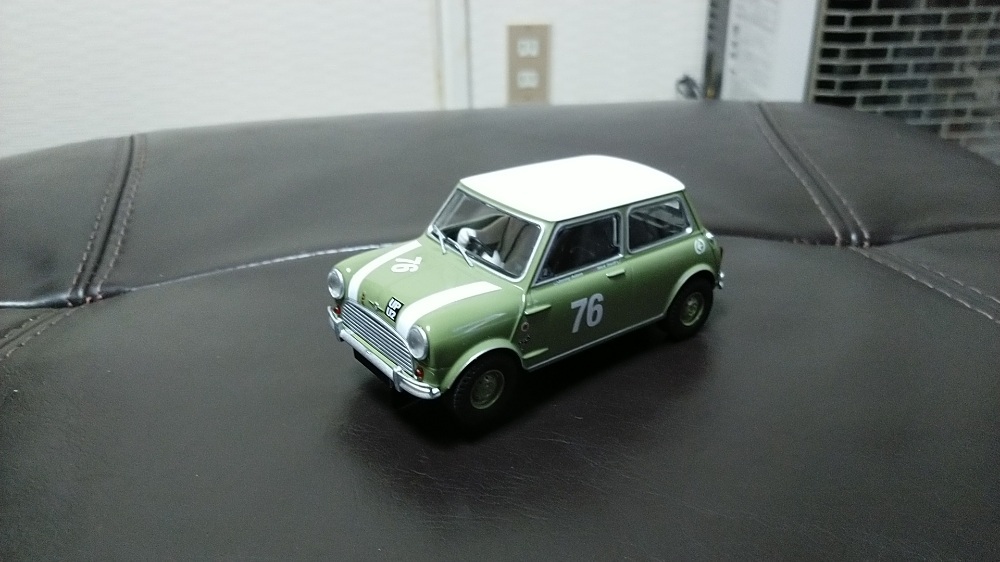  slot car 1/32 two pcs. set Carrera made Willis * coupe ske- Rex Trick made Mini Cooper almost new goods 