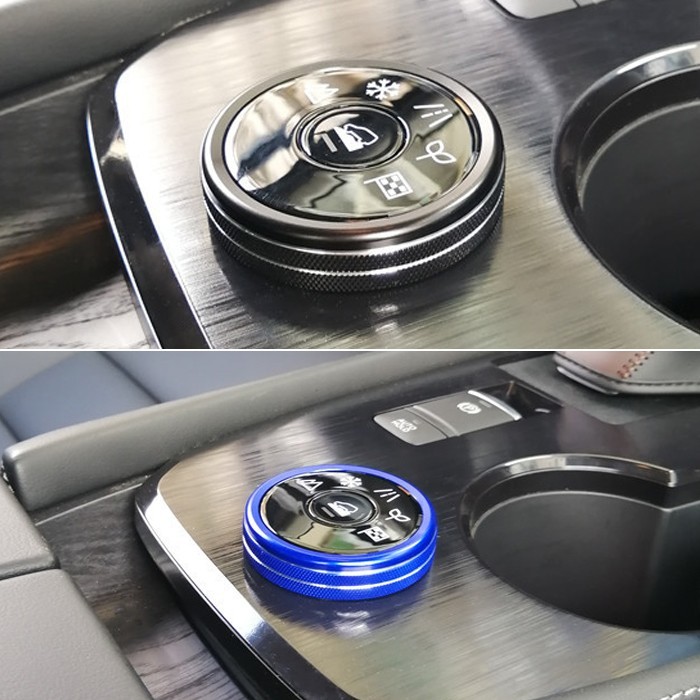 エクストレイル T33 4WD車 専用 ドライブモードセレクター ダイヤル カバー アルミ製 ドライブモード セレクター スイッチ ボタン_画像7