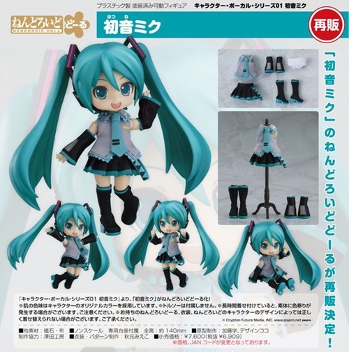 フィギュア ねんどろいどどーる キャラクター ボーカル シリーズ01 初音ミク 新品です。_画像1